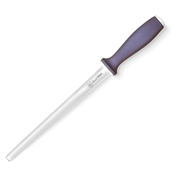10" Sharpening Steel  Premium German Made Knife Sharpener  Ergonomic Handle  PREMIER ProCut Series