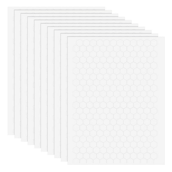 10 Sheet 2400 Pieces Foam Dots Dual-Adhesive 0.25x0.23 Inch 3D Foam Tapes Foam Pop Dots Adhesive Mount for DIY Handmade Crafts Card Making Office Supplies White 10sheets