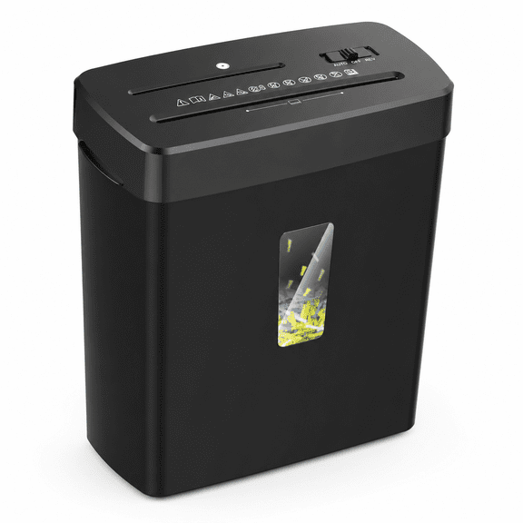 10-Sheet Cross Cut Paper Shredder with P-4 Security Level, 3.43-Gallon Basket, 3-Mode Auto Off Reverse Control, Shreds Paper, Credit Cards, CDs, Staples and Clips for Home Office