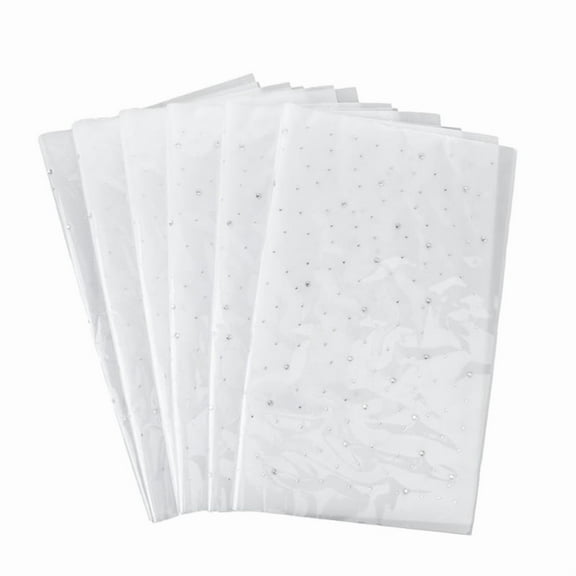 10 Sheet Iron-on Rhinestone Sheets Transfers for Clothing Crystal Transfers,Glitter Hotfix Rhinestone Decals, Flat Round