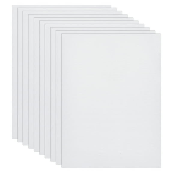 10 Sheet PVC Dustproof Net for Notebook Computer White 300x220x0.2mm Hole: 0.5mm