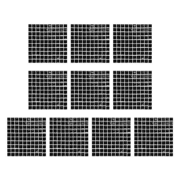 10 Sheet Peel and Stick Backsplash Mosaic 3D Backsplash Tile for Kitchen Waterproof Peel and Stick Backsplash Tile for Bathroom Laundry Room Cabinet Shower 4"x4"