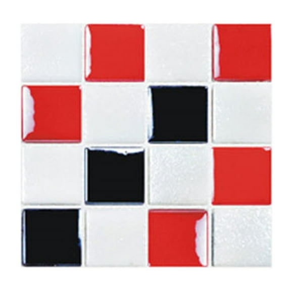 10 Sheet Peel and Stick Backsplash Self Adhesive Wall Tiles Backsplash Tile for Kitchen Red and White Peel and Stick Backsplash for Kitchen Wall for Kitchen Bathroom Fireplace Cabinet 4"x4"