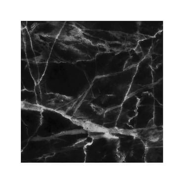 10 Sheet Peel and Stick Backsplash Tile for Kitchen Marble Self Adhesive Wall Tiles Back Splashes Peel and Stick for Kitchen Wall for Kitchen Bathroom Fireplace Laundry Room 8"x8" Black