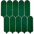 thumbnail image 1 of 10-Sheet Peel and Stick Backsplash Tile, Self Adhesive Feather Backsplash Wall Tiles for Kitchen Bathroom (Thicker Design, Dark Green), 1 of 6