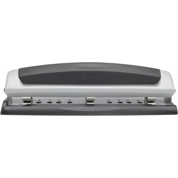 10-Sheet Precision Pro Desktop Two- To Three-Hole Punch, 9/32" Holes | Bundle of 5 Each
