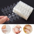 thumbnail image 1 of 10 Sheets / 240 Pcs Nail Manicure Double Sided Adhesive Clear Tape Glue Stickers Nail Art Tip Tab, 1 of 3
