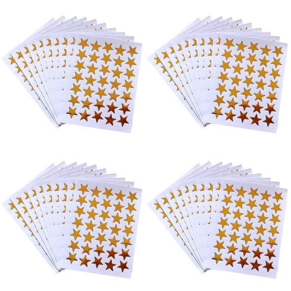 Star Sticker Set, One Size, Blue (350PCS)