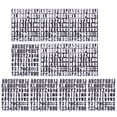 thumbnail image 1 of 10 Sheets Alphabet Letter Number Sticker for Sign Door Business Address Number, 1 of 8