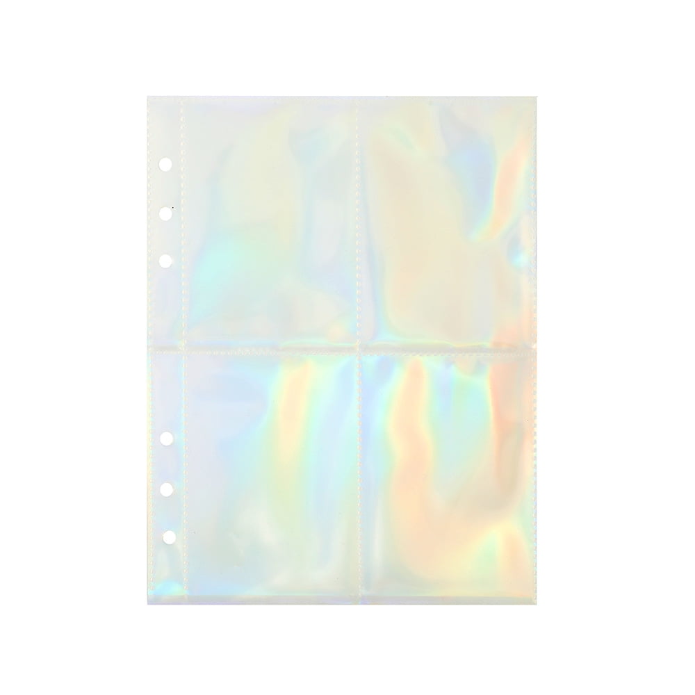 10 Sheets Binder Photo Sleeves Photo Album Sleeve Photocard Sleeve