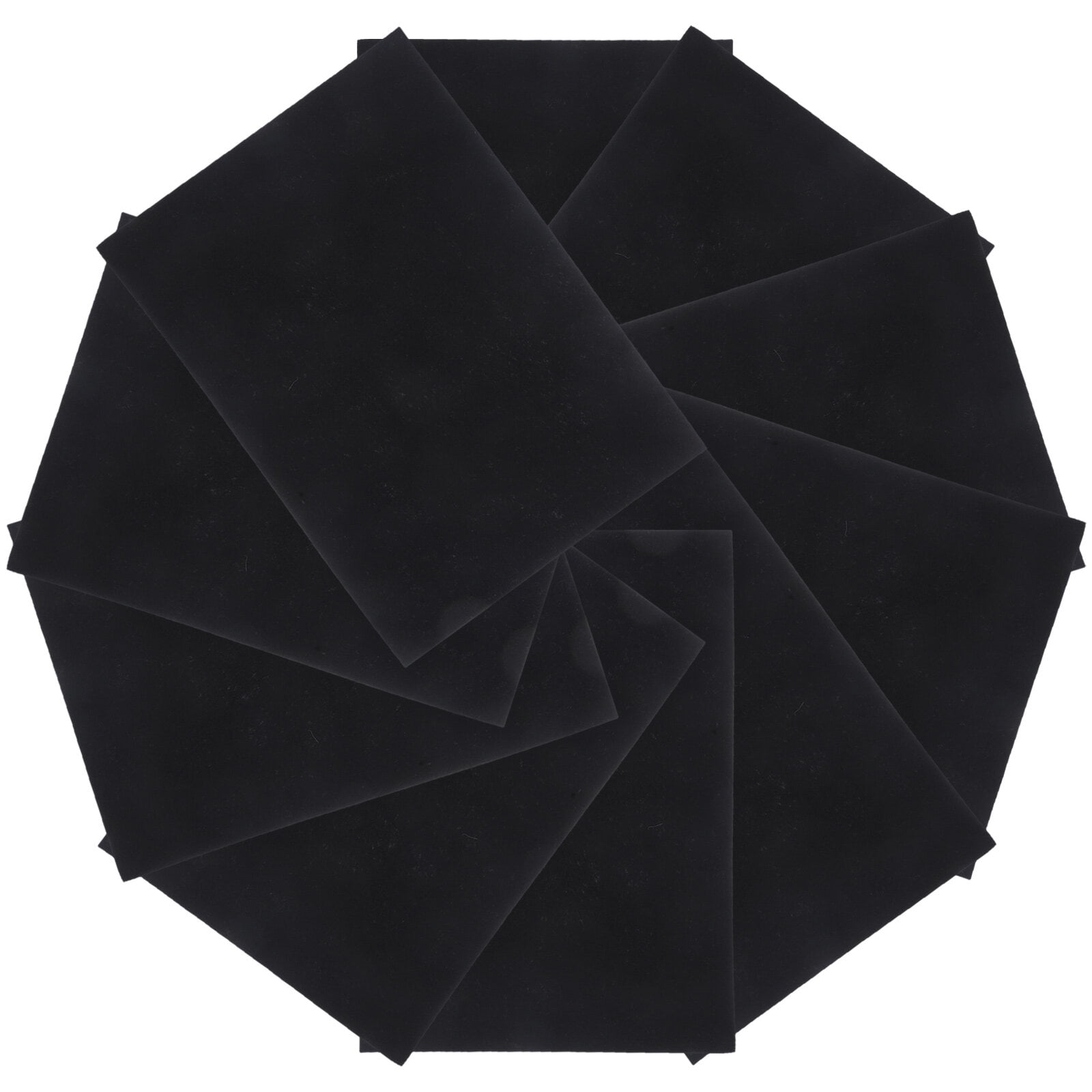 10 Sheets Blank Kraft Paper Selfadhesive Felt Sheets Multipurpose for