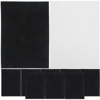 Luxtrada 6 Pieces Black Adhesive Back Felt Sheets Fabric Sticky Back  Sheets, Self-Adhesive, Durable and Water Resistant, Multi-Purpose for Art  and