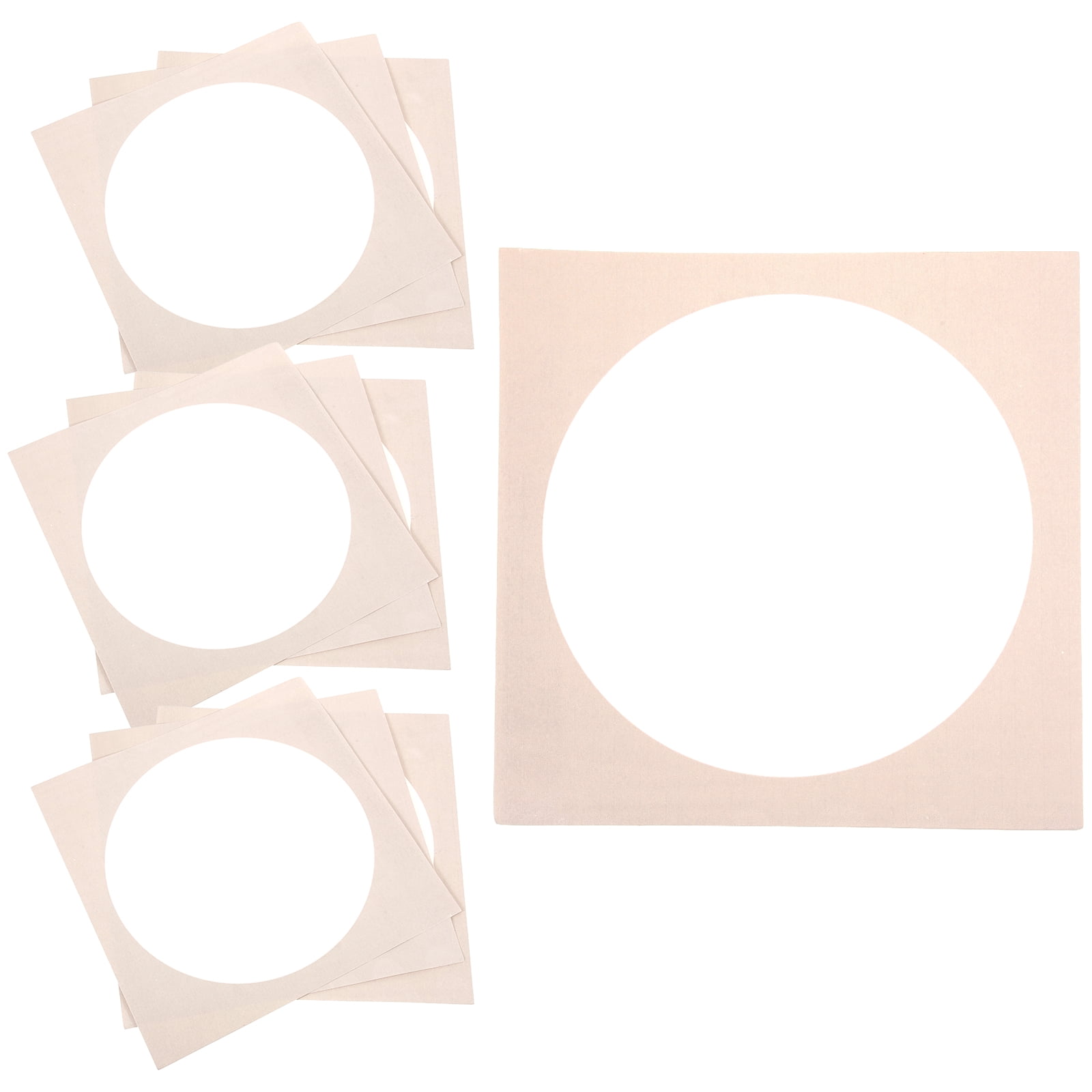10 Sheets Calligraphy Tracing Paper Water Papers Round Manual