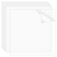 thumbnail image 1 of 10 Sheets Clear PET Sheet 9.84 x 9.84 Inch Transparent 0.2mm Thin Plastic Sheets Thin Acrylic Panel for DIY Making, 1 of 9
