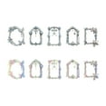 thumbnail image 1 of 10 Sheets Journal Sticker Decorative Sticker Crystal Museums Series Sticker, 1 of 10