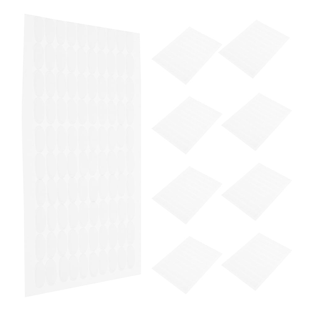 10 Sheets Double Side Gel Glue Adhesive Tack Stick Tacks Clear Putty