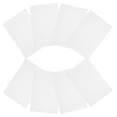 thumbnail image 1 of 10 Sheets Felt Stickers Furniture Pads Chairs Decorative Material Floor Protectors Hardwood White, 1 of 6