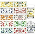 thumbnail image 1 of 10 Sheets Fruit Theme UV DTF Cup Wrap Grape Orange Lemon Strawberry Pattern Rub on Decals PVC Transfer Stickers for DIY Fruit Jam Containers or 16OZ Glass Cups DIY, 1 of 6