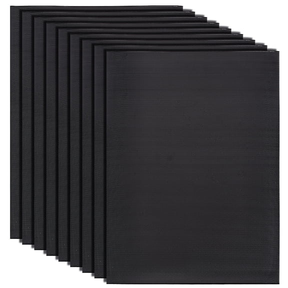 10 Sheets Fursuit Eye Mesh 11.8x8.6inch Black PVC Net 0.2mm Thick Waterproof Printable Mesh for Furries Cosplay Sculptures Fursuits