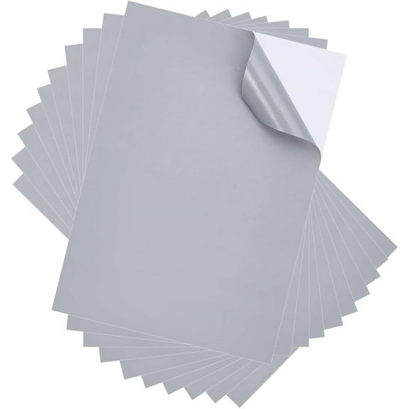 10 Sheets Gray Model Train Road Sticker 12.2x8.2 Inch Diorama Miniature Asphalt Road Sticker Gray PVC Self Adhesive Stickers for Architectural Models Decor Accessories