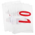 thumbnail image 1 of 10 Sheets Labels Bibs Sports Competitor Portable Number Polyester Cotton Race Running, 1 of 6