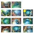 thumbnail image 1 of 10 Sheets Landscape Sticker Creative Scrapbooking Sticker Forests Series Sticker, 1 of 16