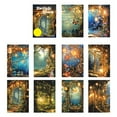 thumbnail image 1 of 10 Sheets Landscape Sticker Creative Scrapbooking Sticker Forests Series Sticker, 1 of 10