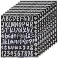 thumbnail image 1 of 10 Sheets Mailbox Number Outside Reflective Alphabet Letter Sticker Decal, 1 of 6