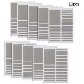 10 Sheets Multi-Size Ring Resizer for Loose Rings Jewelry Guard Tightener Fitter