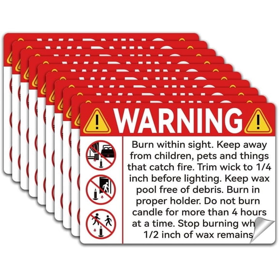 10 Sheets PVC Self-Adhesive Identification Cable Label Pasters Organize Markers for Electronics Red 13x18cm