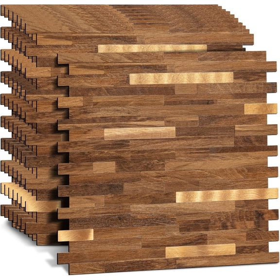 10 Sheets Peel and Stick Backsplash PVC Wall Tile,for Kitchen Backsplash