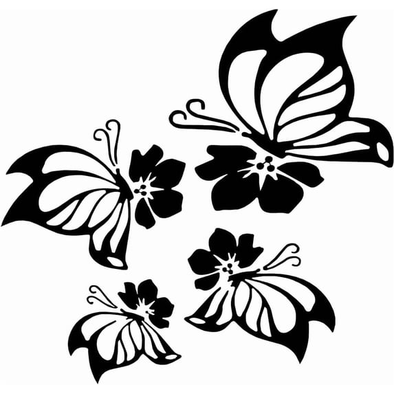 Star Pattern Car Sticker, Vinyl Waterproof Car Bumper Sticker Car Star Pattern Car Sticker, Vinyl Waterproof Car Bumper Sticker Car
