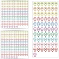 thumbnail image 1 of 10 Sheets Rifle Scope Turret Stickers, Rifle Scope Turret Tags for Mid-Range to Ultra-Long Range Target Shooting Hunting, Fit Most Scope Caps, 1 of 5