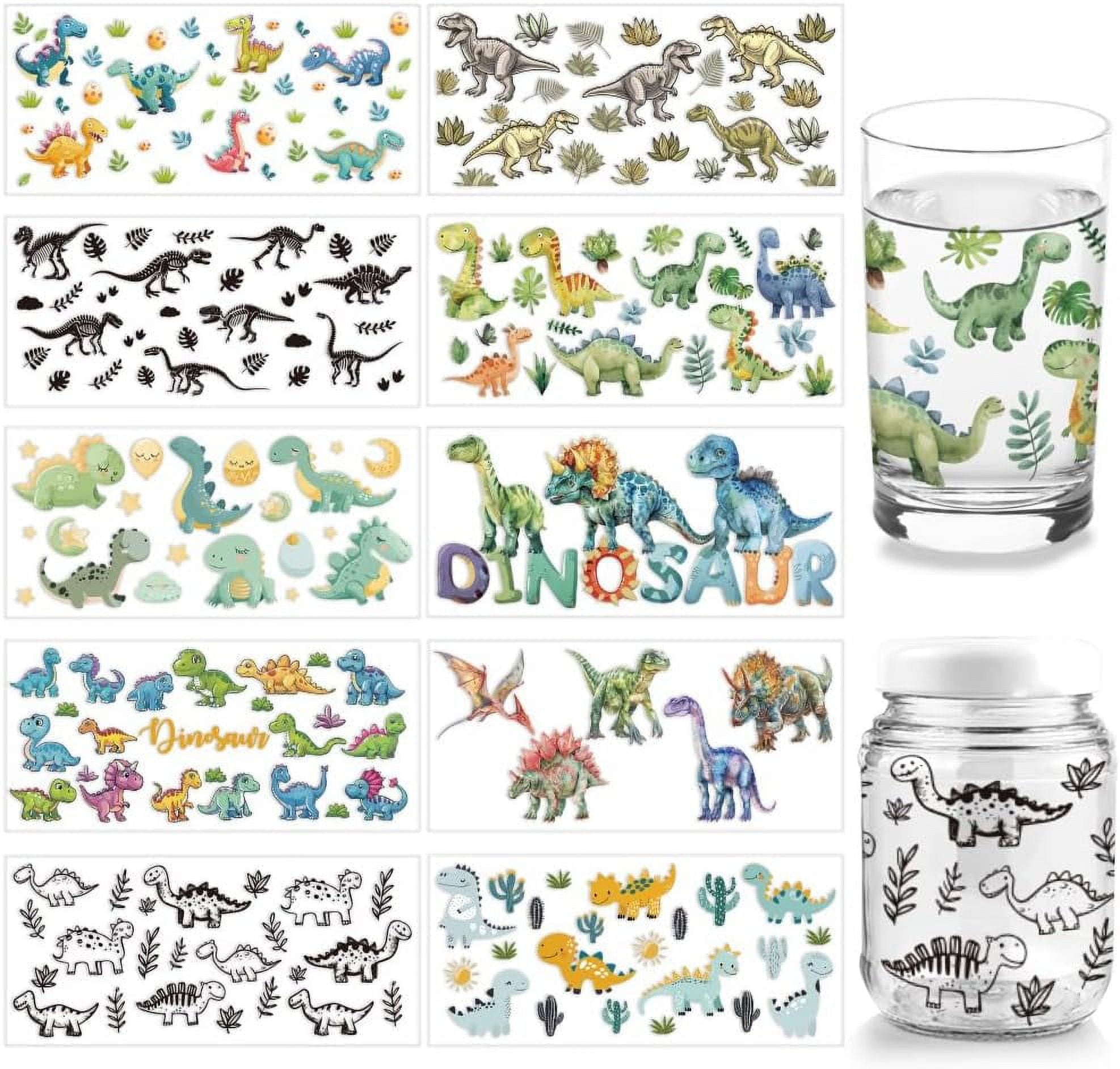 10 Sheets UV DTF Animal Transfer Stickers - 9.45x4.33 Inch Cup Wraps For Tumblers, Crafts, Furniture 4 thumbnail image