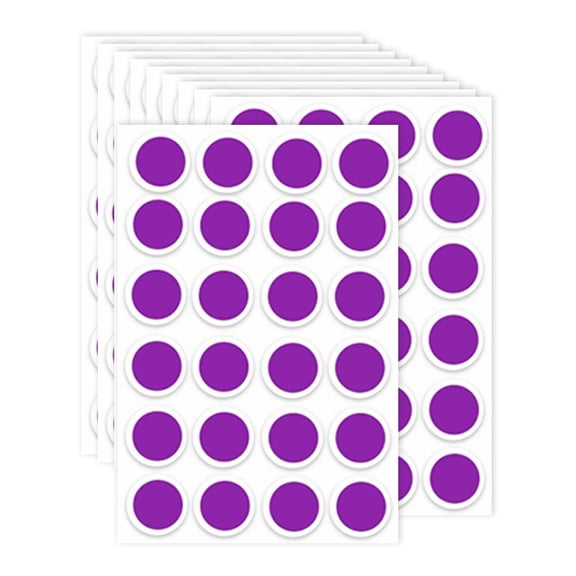 10 Sheets Ultraviolets Sticker Detection Sticker Sunscreen Reminder Sticker Sun Sticker for Sports Travel