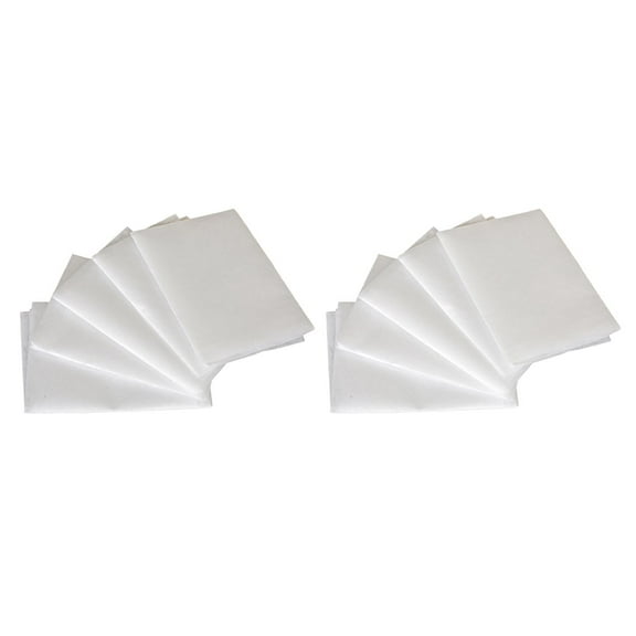 10 Sheets White Carbon Transfer Paper Inch Carbon