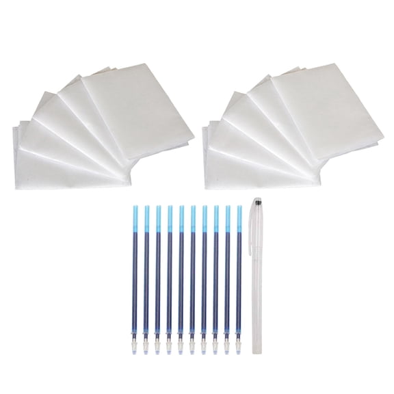 10 Sheets White Carbon Transfer Paper Inch Carbon