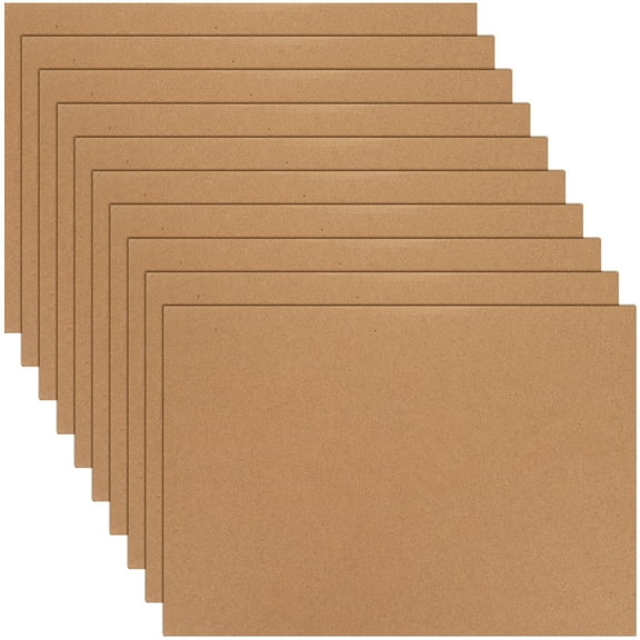 10 Sheets of Corrugated Package Box Carrying Box Shipping Corrugated Board for Packaging Box Delivery Bottle