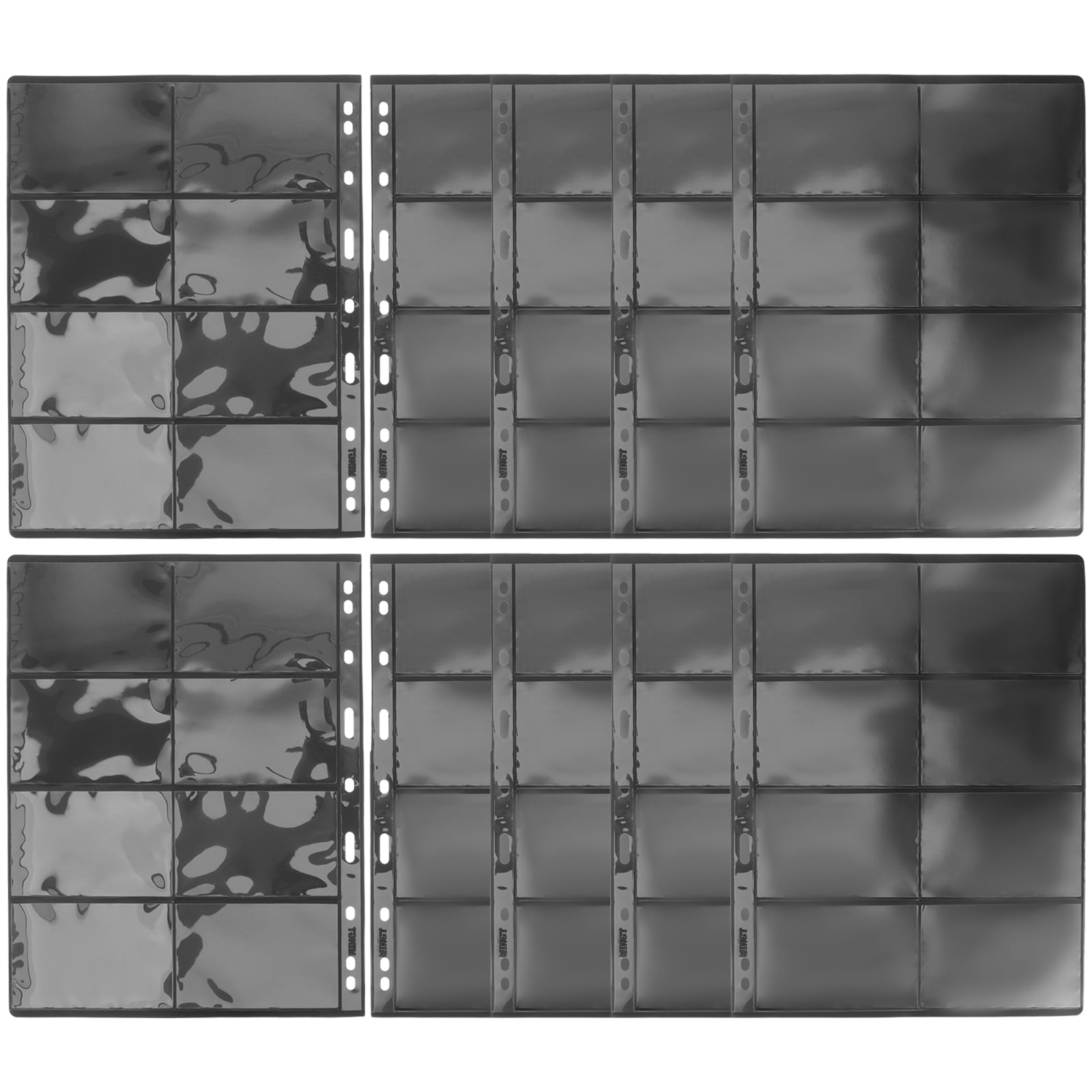 10 Sheets of Stamps Collecting Holder Looseleaf Bill Storage Album