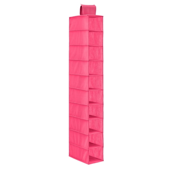 10 Shelves Hanging Organizer Storage Holder, Hanging Shoe Storage for Closet, Save Space, Suitable for Home Wardrobe Storage