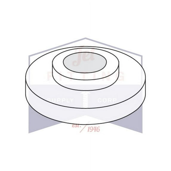 #10 Shoulder Washers | Nylon | Natural (White) (Quantity: 2500)