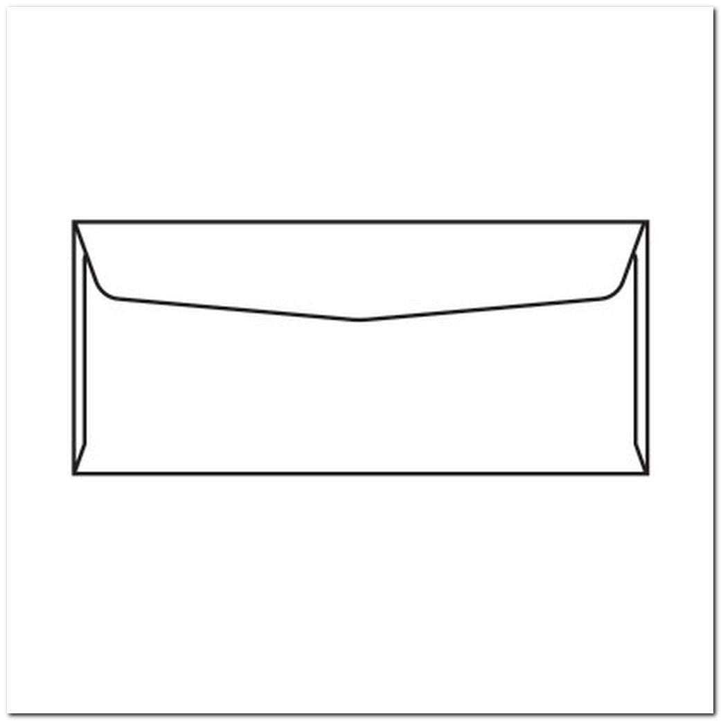 #10 Side Seam Inkjet, 4-1/8" x 9-1/2", White Digi-M, No Window, Flap Down, #10's are Packaged in a Hard Box (Box of 500)