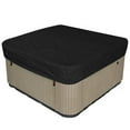 10 Sizes Square Hot Tub Cover Protector With Elastic Waterproof