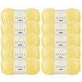 thumbnail image 1 of 10 Skeins of Sensy Chino Soft Cotton Yarn, Soft Baby Cotton Yarn, Amigurumi Yarn, 3.5 oz, 360 Yards, Gauge 2 Fine (Yellow), 1 of 8