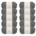 thumbnail image 1 of 10 Skeins of Sensy Wool Ease Yarn, 3.5 oz, 66 Yards, Gauge 6 Super Bulky (Gray), 1 of 8