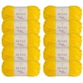 thumbnail image 1 of 10 Skeins of Sensy Wool Ease Yarn, 3.5 oz, 66 Yards, Gauge 6 Super Bulky (Yellow), 1 of 8