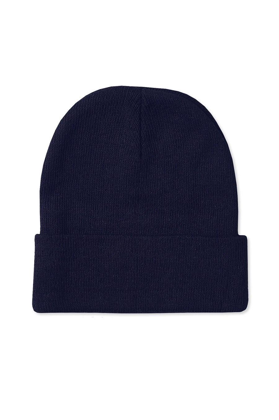 10" Skull Cap Winter Beanie Knit Hats for Men & Women - 1 Navy
