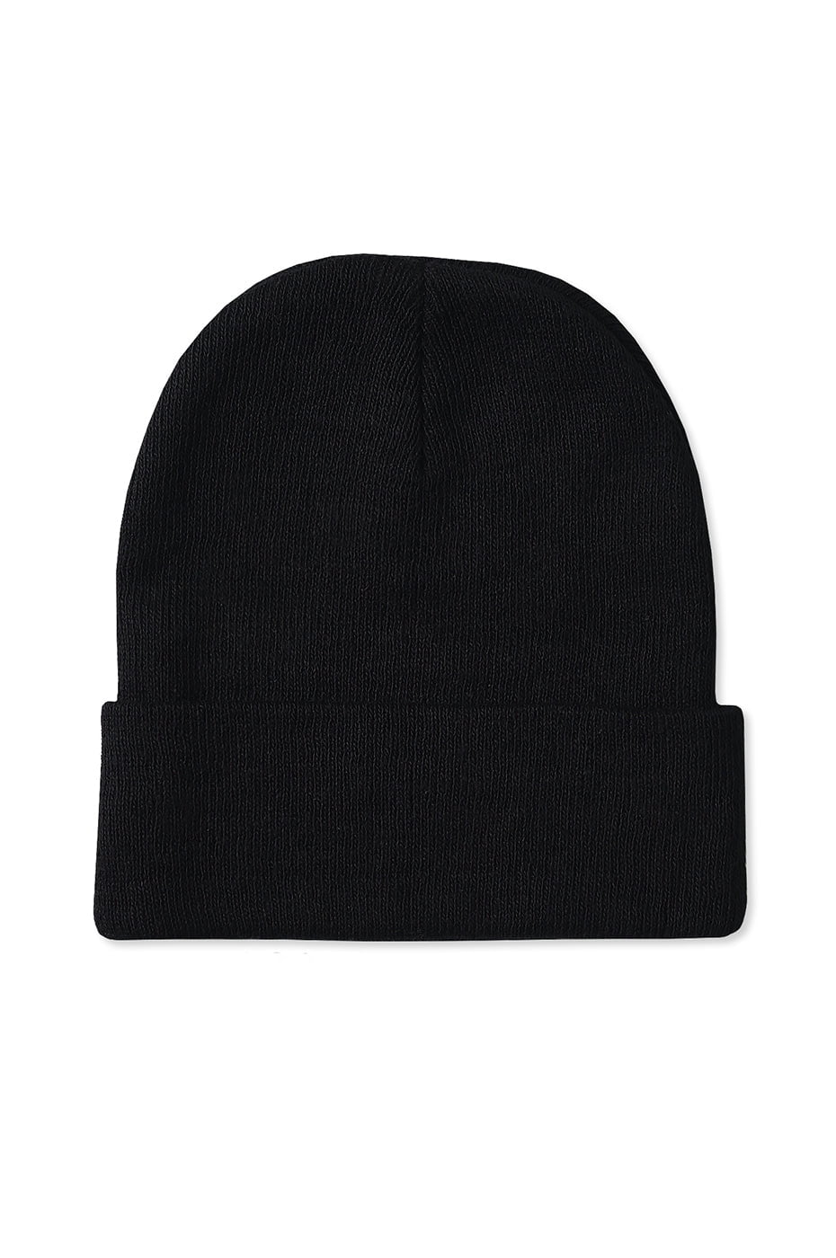 10" Skull Cap Winter Beanie Knit Hats for Men & Women - 12 Black