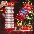 thumbnail image 1 of 10-Slot Christmas Red Envelope Box - Santa Sleigh Surprise Party Prop & Gift Storage, 1 of 6