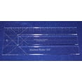 thumbnail image 1 of 10" Slotted-Ruler - 1/4" Slots - Acrylic 1/4" thick. Quilting/Sewing, 1 of 2